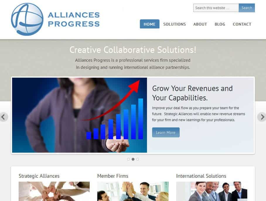 Alliances Progress StudioPress Agency Customization