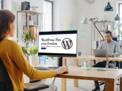 Employees Working in a WordPress Web Design Company in Atlanta