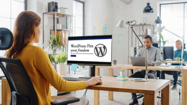 Employees Working in a WordPress Web Design Company in Atlanta