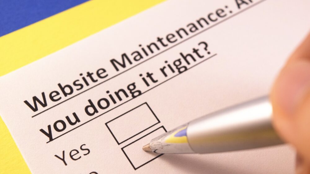 Types of Website Maintenance Are You Doing it Right?